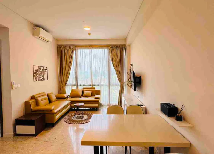 Sewa Cozy Apartemen 2 BR Marigold Full Furnished di Navapark photo 2