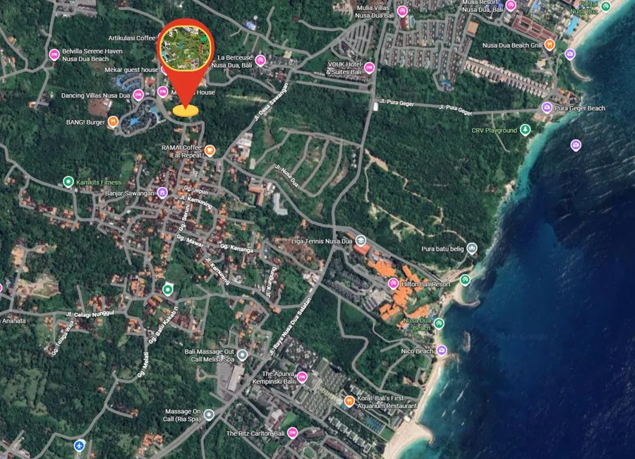 Disewakan Tanah Premium di Sawangan, Nusa Dua â Bali photo 4