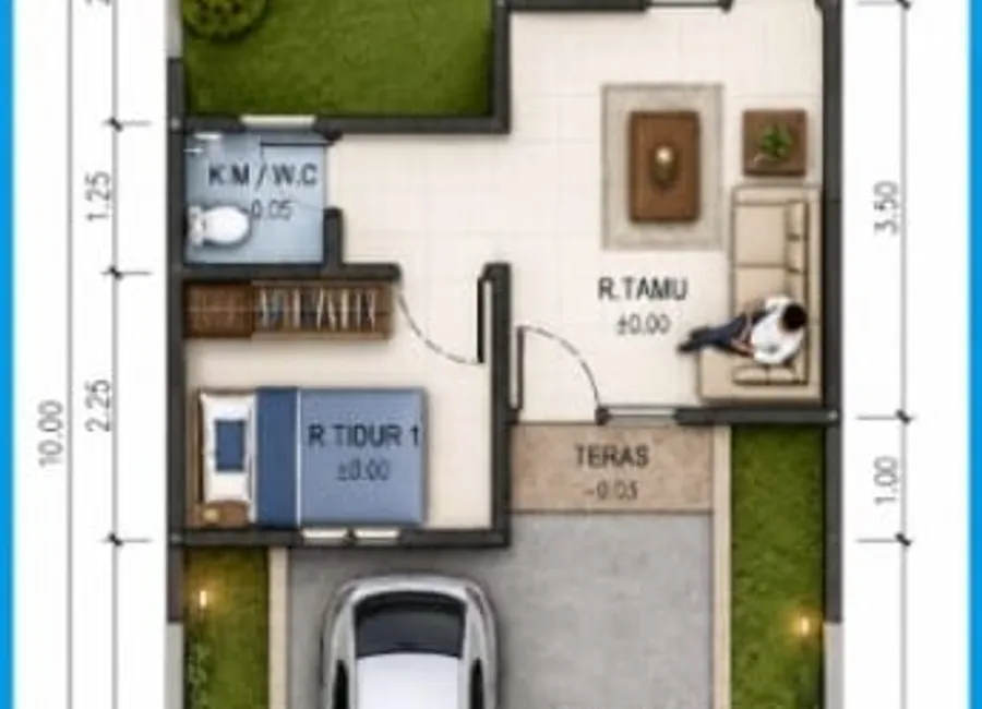 Dijual Rumah Murah Grand Kedamean Regency di Gresik photo 2