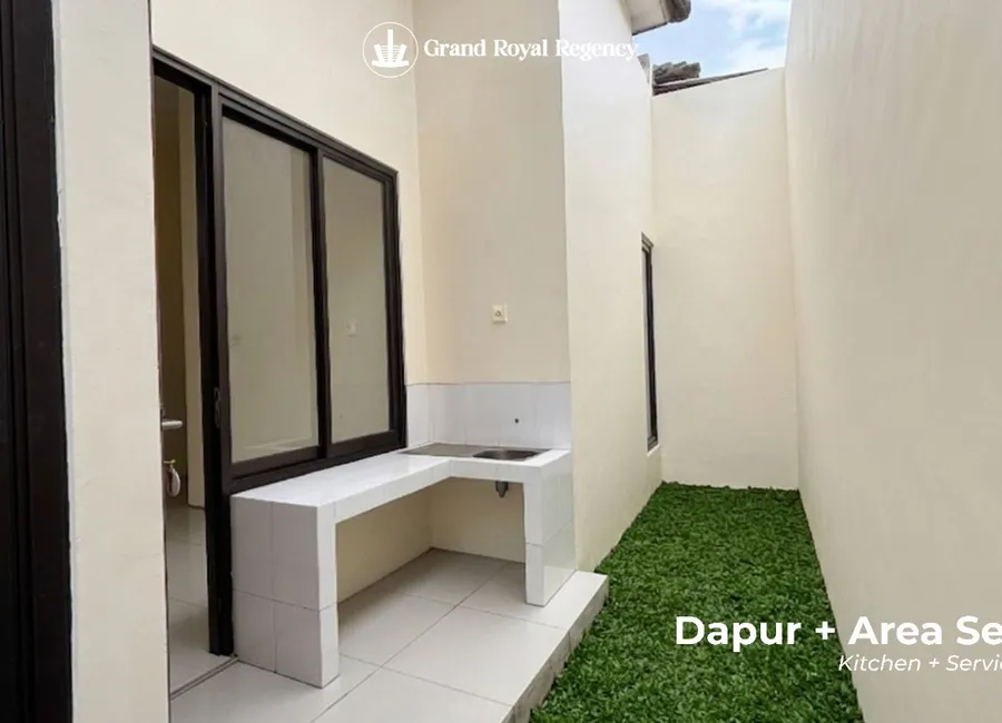 Dijual Rumah Full Furnish, Kanopi dan Free Biaya Surat di Grand Royal Regency Tipe Sapphire photo 3