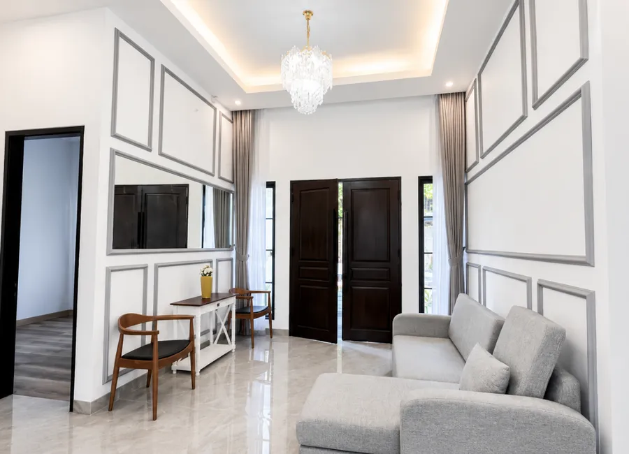 DIJUAL RUMAH  MEWAH SENTUL AMERICAN CLASSIC STYLE 2 LANTAI DEKAT AEON MALL photo 4