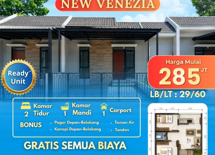 Dijual Rumah Murah Grand Kedamean Regency di Gresik