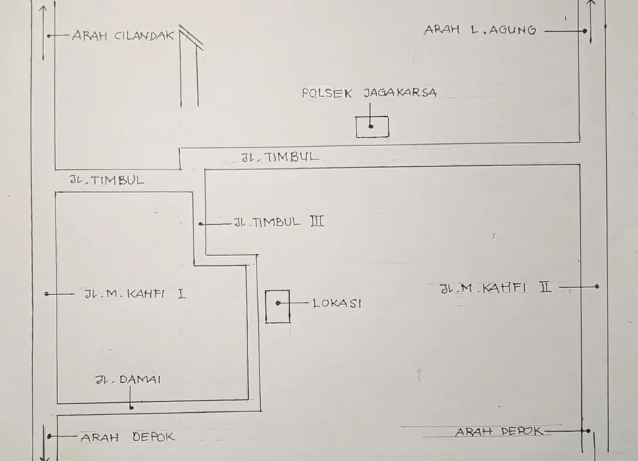 Dijual Cepat Tanah Kebon Area Ciganjur Jakarta Selatan photo 2