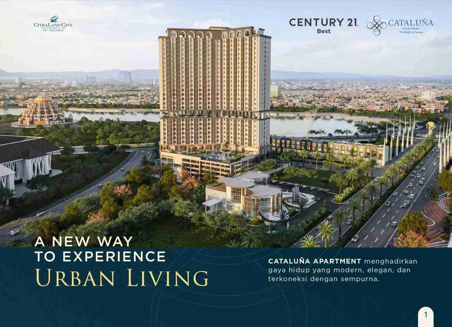 Apartemen mewah posisi paling depan di kawasan cpi dan berhadapan dgn mall Ciputra world