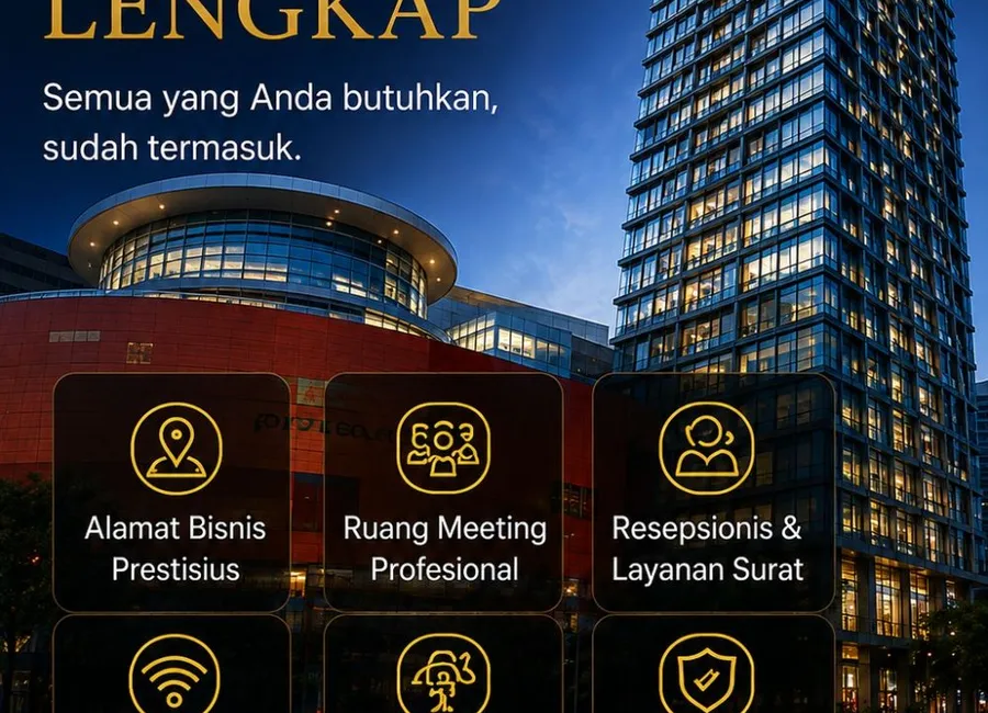 Sewa Virtual Office Premium MGOLD Tower Bekasi - Murah & Legalitas Lengkap photo 3