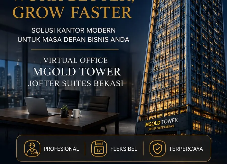 Sewa Virtual Office Premium MGOLD Tower Bekasi - Murah & Legalitas Lengkap photo 2