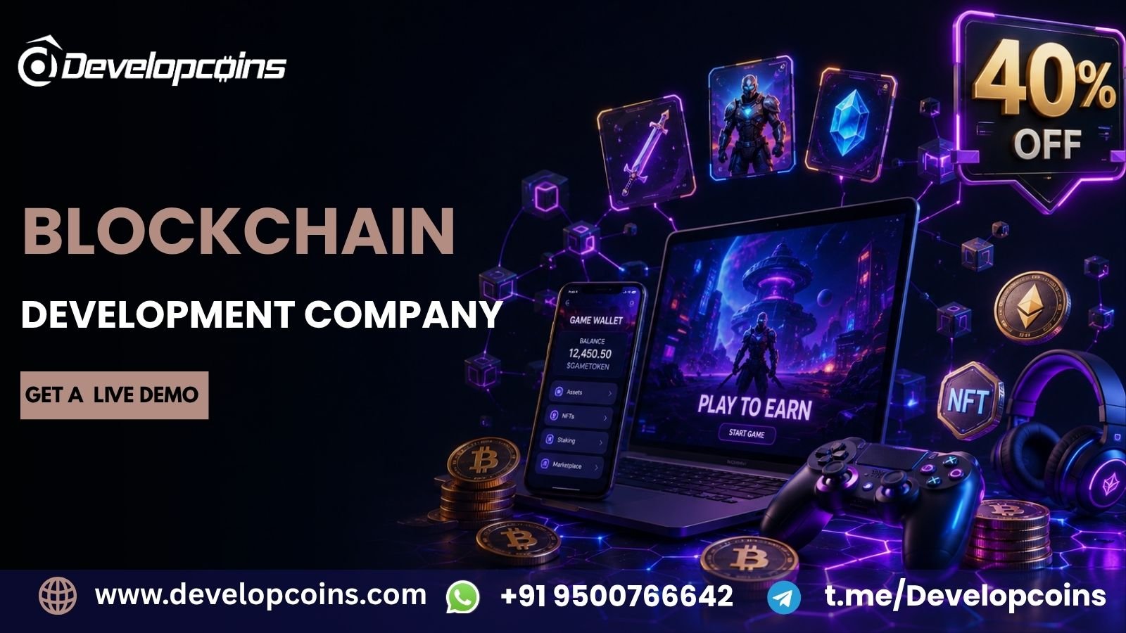 Build Your Web3 Gaming Ecosystem with Blockchain Game Development