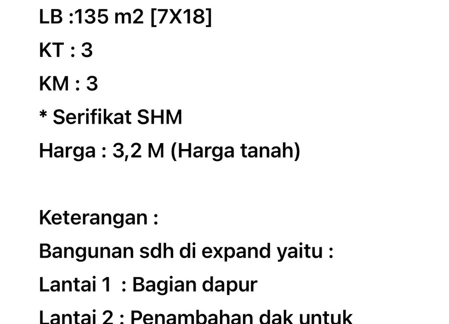 DIJUAL RUMAH PONDOK HIJAU GOLF (PHG) DEKAT MAL SMS photo 3