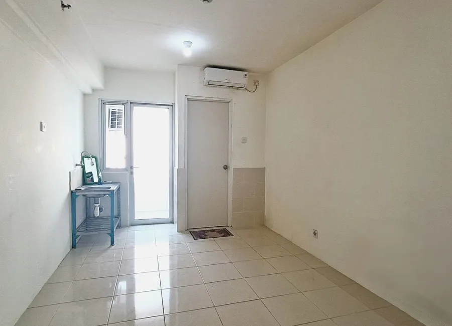 SEWA STUDIO TANPA PERABOT SIAP HUNI APARTEMEN EDUCITY