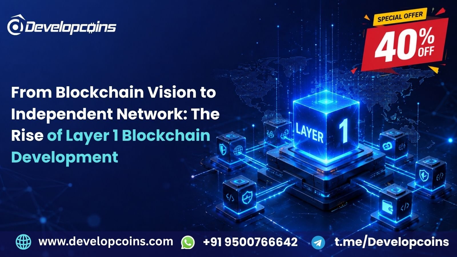 Transform Blockchain Ideas into Networks with Layer 1 Blockchain Development