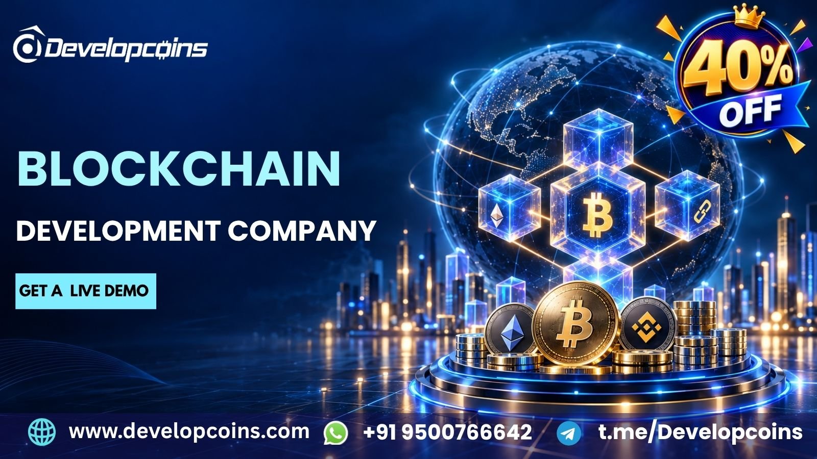 Turn Your Digital Vision into Real-World Solutions with Blockchain Development
