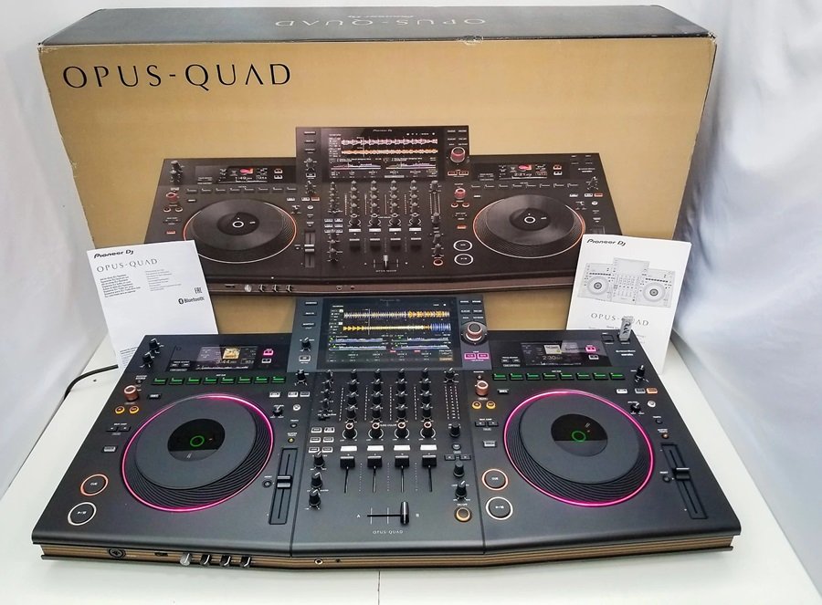 Pioneer OPUS-QUAD, Pioneer XDJ-RX3, Pioneer XDJ-XZ, Pioneer DDJ-FLX10, AlphaTheta XDJ-AZ, AlphaTheta OMNIS-DUO,  AlphaTheta DDJ-GRV6, AlphaTheta CDJ-3000X, Pioneer CDJ-3000