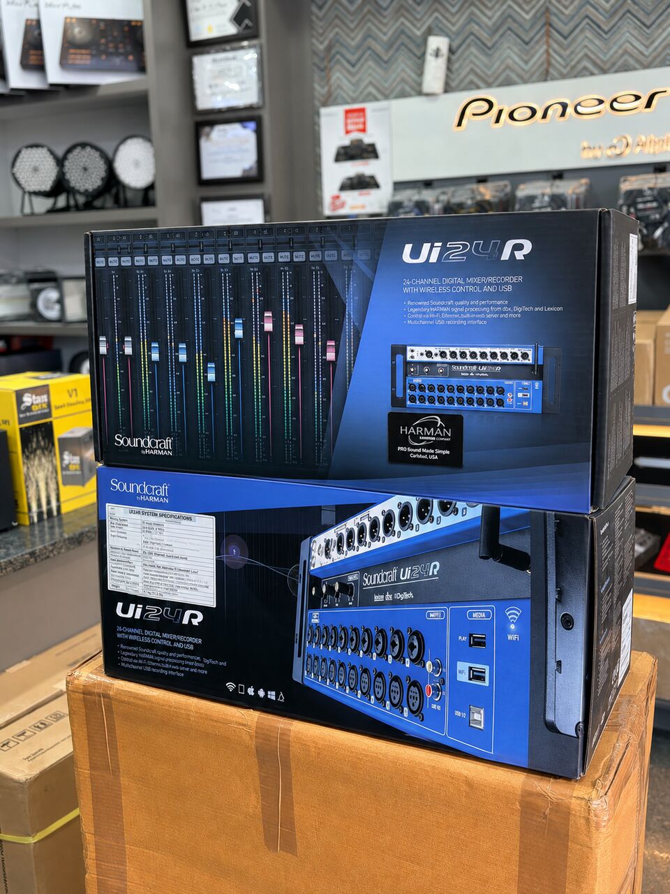 IDR 1000,  Behringer X32, Midas M32, Soundcraft Ui24R, Yamaha TF1, Yamaha MG16XU, Allen & Heath SQ, P