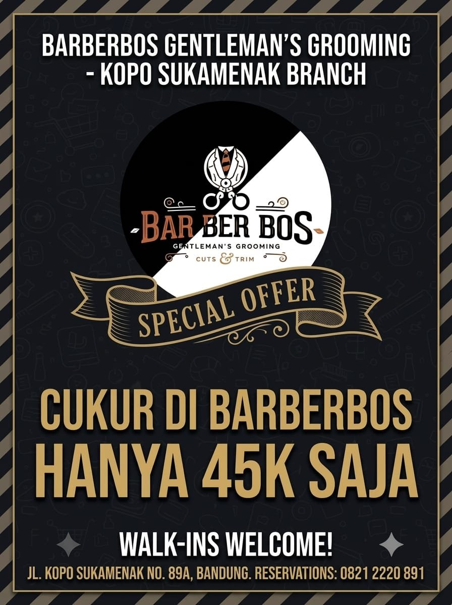 GENTLEMAN'S CUT CUMA 45K! photo 4