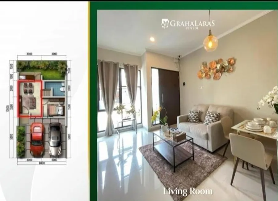 Rumah 2 lantai sudah SHM free PPN  dikab bogor dekat dengan tol photo 3