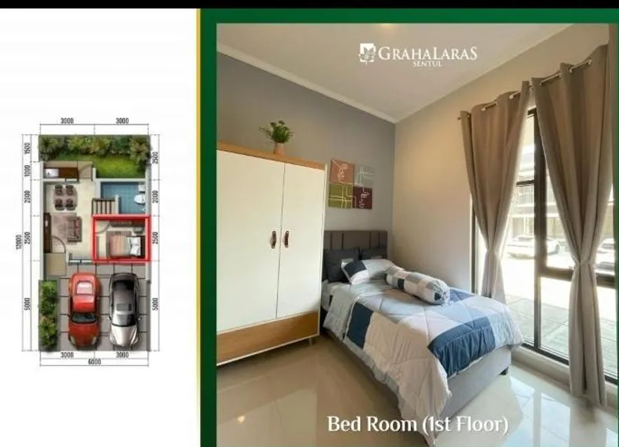 Rumah 2 lantai sudah SHM free PPN  dikab bogor dekat dengan tol photo 4