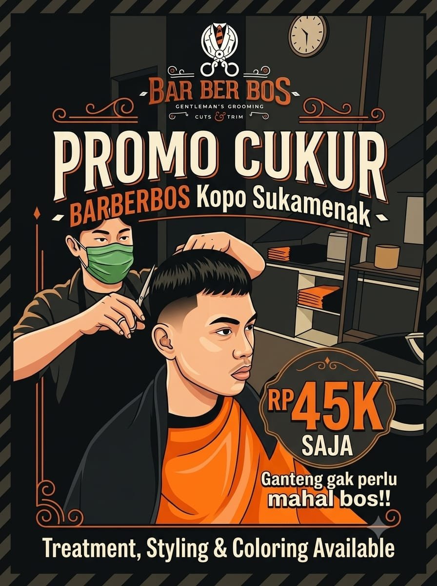OPENING BARBERBOS SUKAMENAK! photo 1