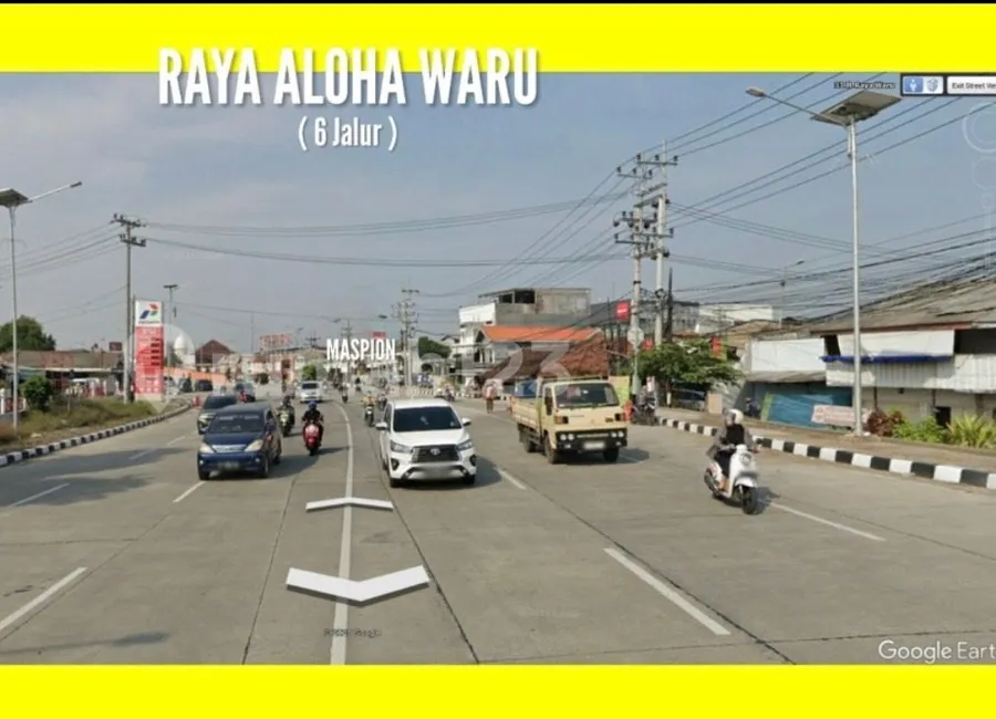 Langka Jarang Ada Dijual Tanah Nol Jalan Raya Aloha Sidoarjo