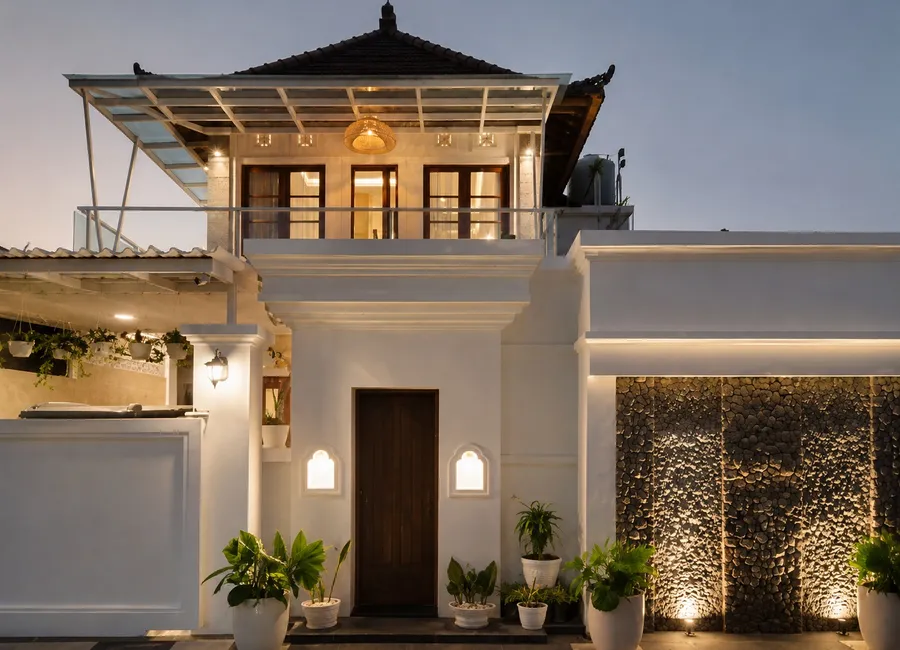Disewakan Villa Full Furnished+Pool, Pengiyasan Sanur 205jt/thn