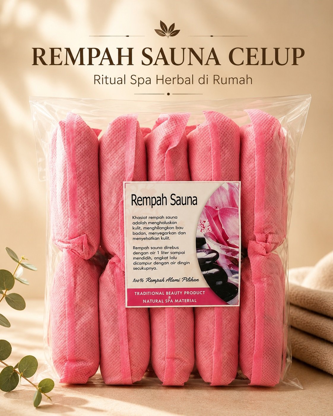 Rempah Sauna Celup: Praktis, Wangi Herbal, dan Mudah Digunakan photo 1