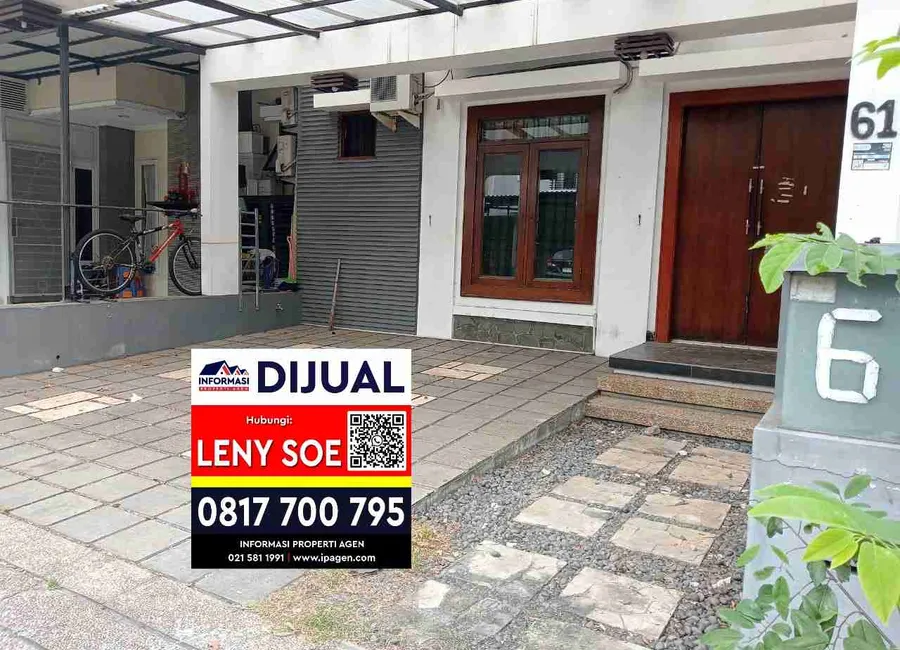 Rumah hoek 2 lantai perlu renov, dijual harga tanah photo 4