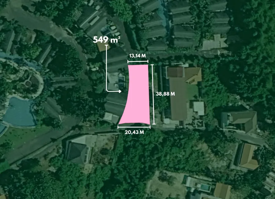 DI JUAL TANAH DI SAWANGAN NUSA DUA BALI - LOKASI SETRATEGIS KAWASAN VILLA LUAS +5 ARE