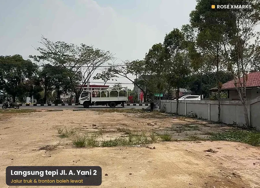 Tanah 1.459 mÂ² Tepi Jl. A. Yani 2 Kubu Raya, Jalur Tronton, 3 Km ke Bandara photo 4